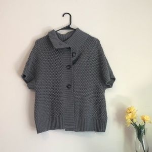 Large Gray Banana Republic Cardigan